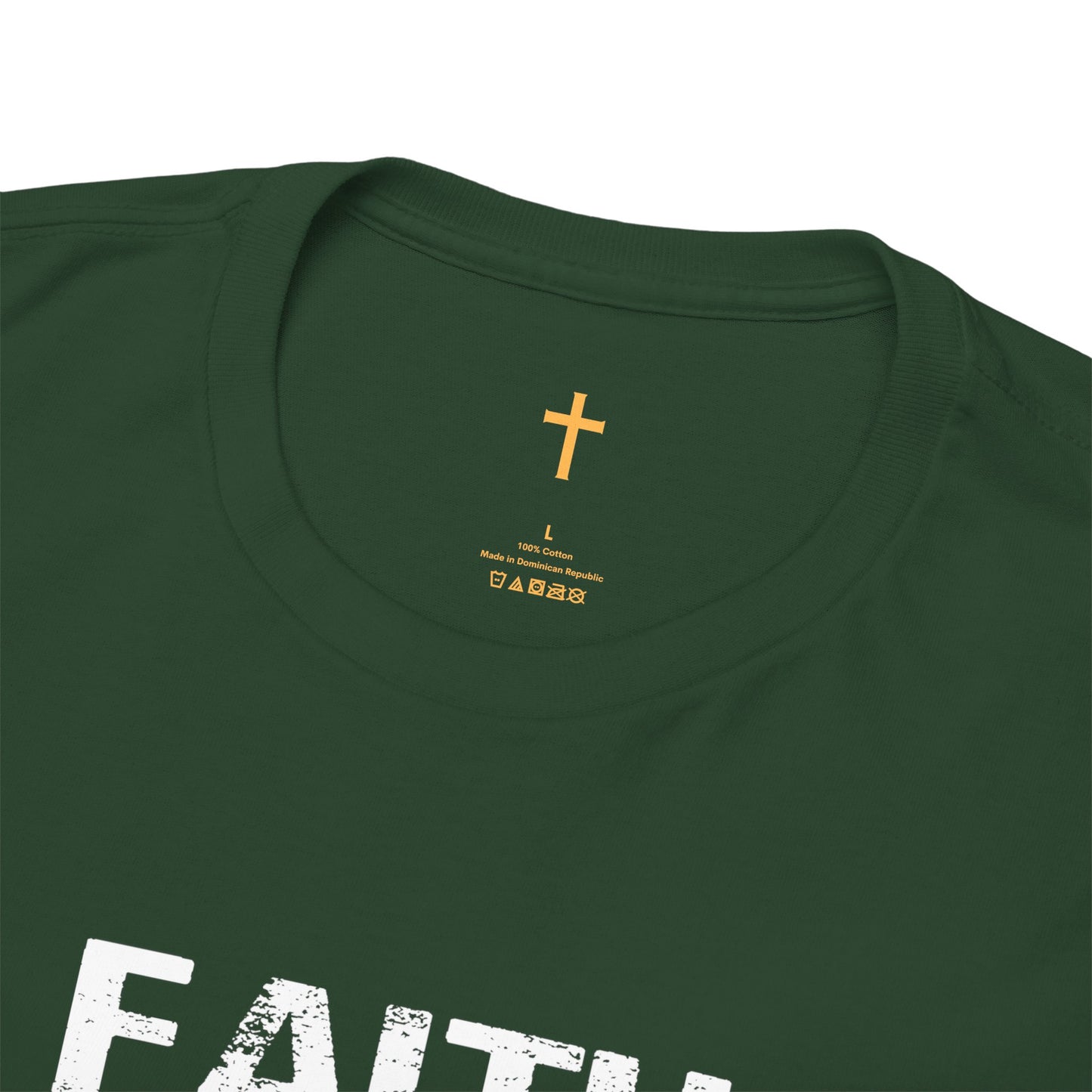 Unisex Cotton T-Shirt - Faith Over Fear