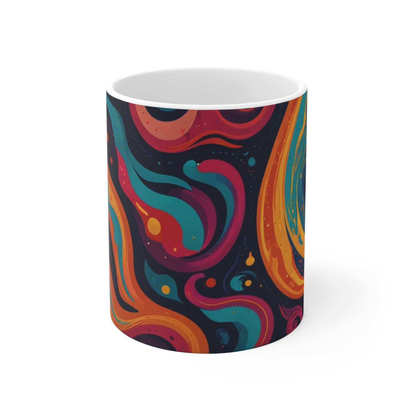 Abstract Paint Wrap Around