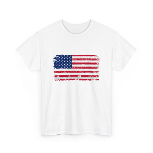 Unisex Cotton T-Shirt - United States Flag America