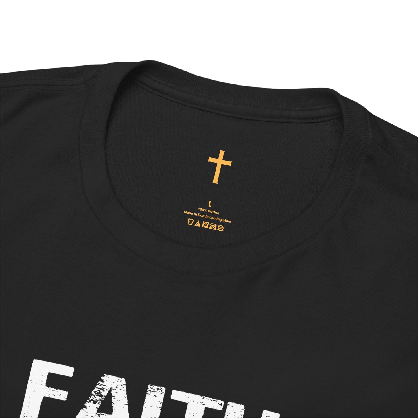 Unisex Cotton T-Shirt - Faith Over Fear