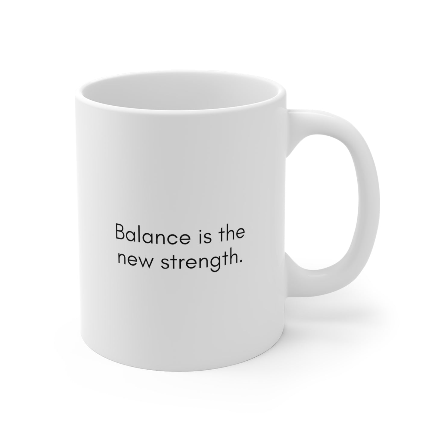 Balance is the New Strength - Retro Yin Yang