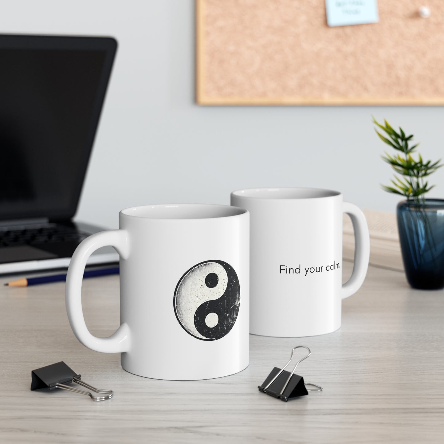 Find Your Calm - Vintage Yin Yang