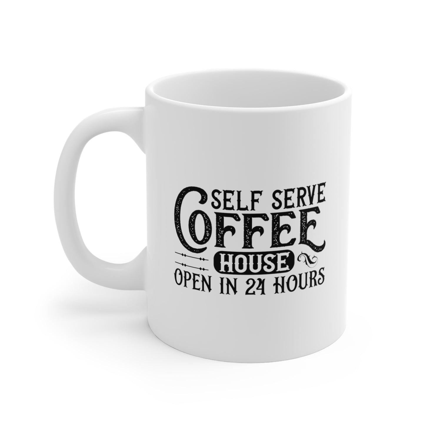 Self serve coffee mug