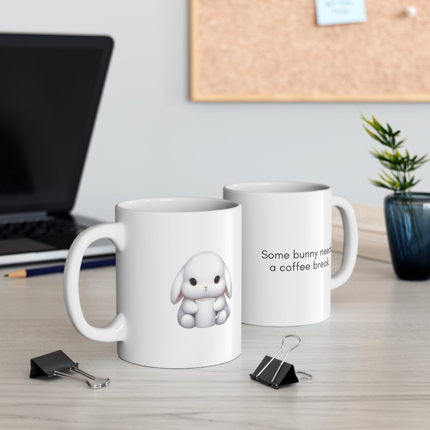 Some Bunny Needs a Coffee Break - Rabbit